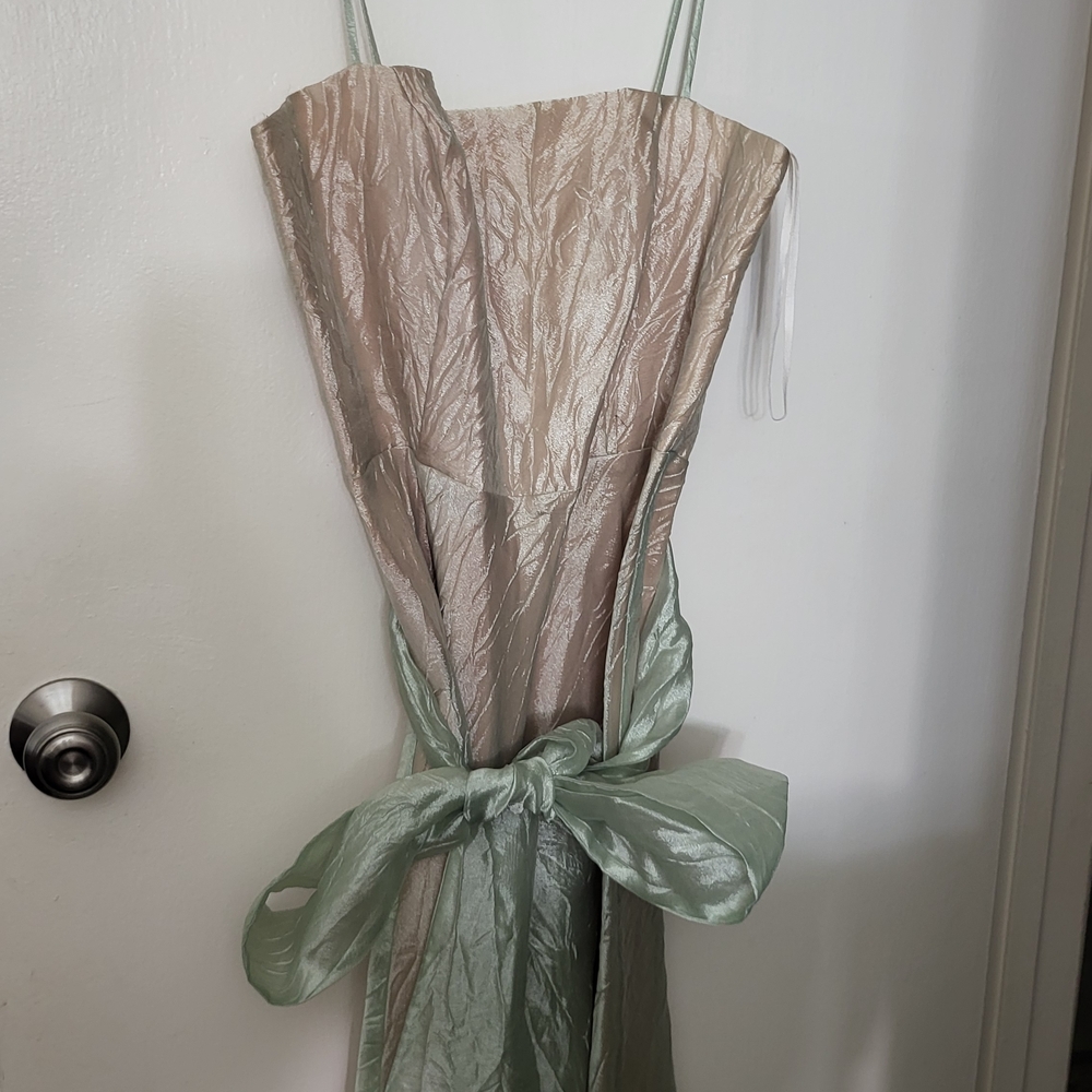 Vintage Pelicana Mint Green Dress